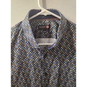 Anthony Of London Long Sleeves Dress Shirt Size ML Pre-Owned